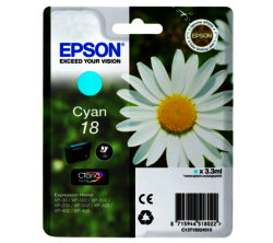 EPSON Daisy T1802 Cyan Ink Cartridge